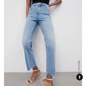 High Rise Mini Flare Jean